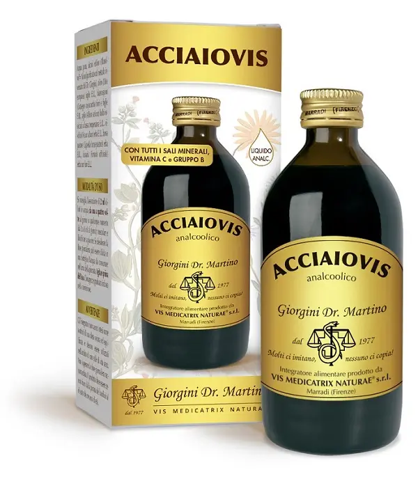 Acciaiovis liquido analcolico 200 ml