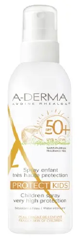 Aderma a-d protect kids spray bambino 50+ 200 ml