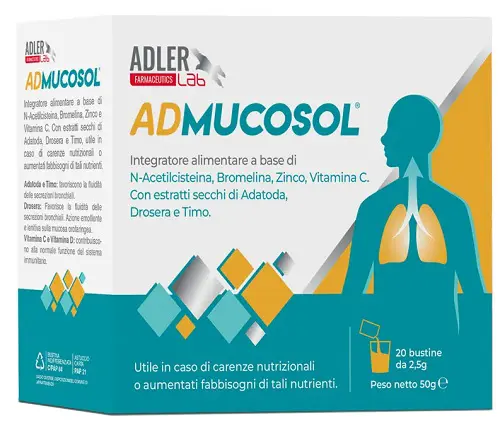 Admucosol 20 bustine