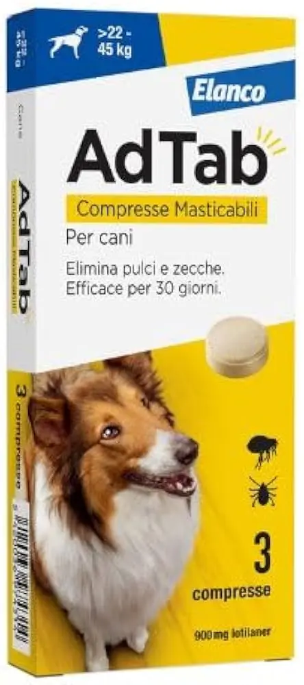 ADTAB*3CPR 900MG CANI 22-45KG