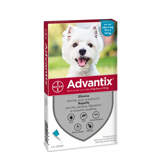 ADVANTIX SPOT ON*1PIP 4-10KG