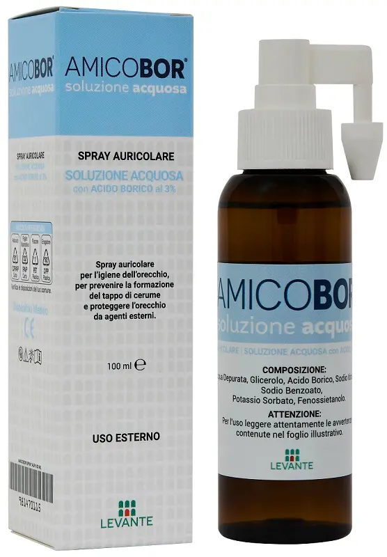 AMICOBOR SOL ACQUOSA 100ML