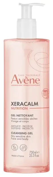 Avene xeracalm nutrition gel detergente 750 ml
