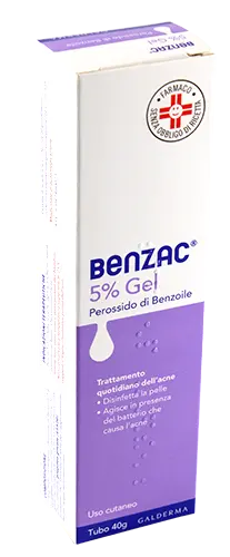 BENZAC*GEL 40G 5%