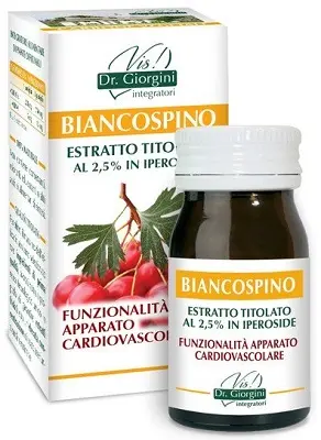 Biancospino estratto titolato 60 pastiglie
