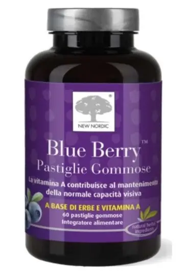 Blue berry 60 pastiglie gommose