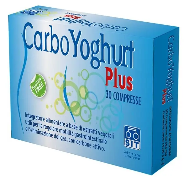 CARBOYOGHURT PLUS 30CPR