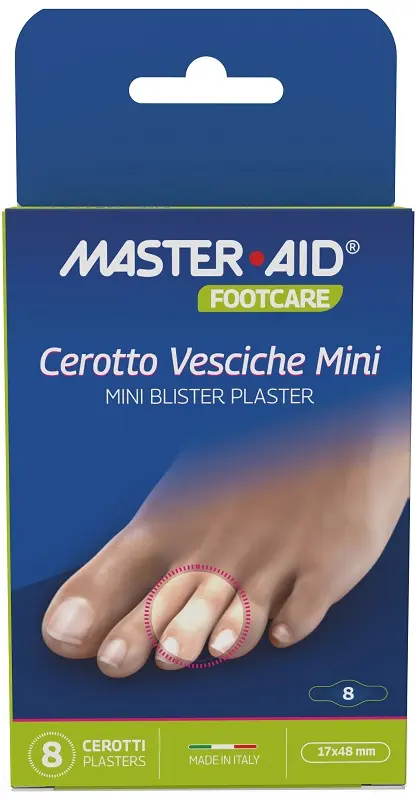 Cerotto vesciche footcare mini 6 pezzi