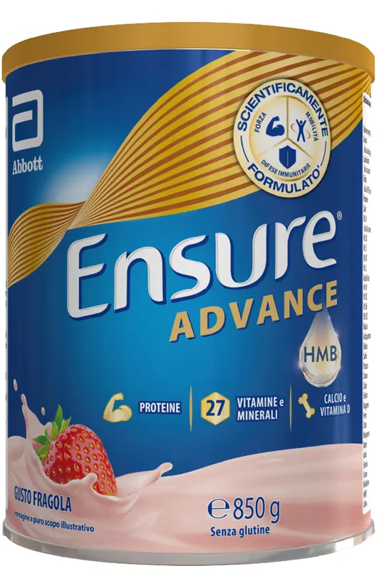ENSURE ADVANCE FRAGOLA 850G