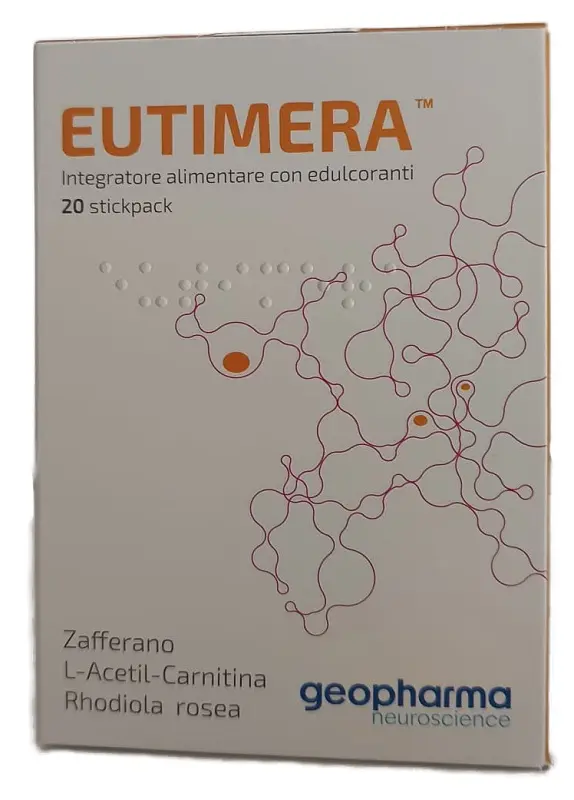 Eutimera 20 stickpack 1,7 g senza glutine naturalmente privo di lattosio con edulcoranti