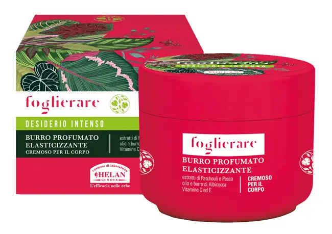 Foglierare desiderio intenso burro profumato elasticizzante 200 ml