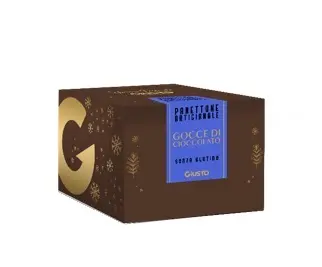 Giusto senza glutine panettone artigianale con gocce di cioccolato 540 g