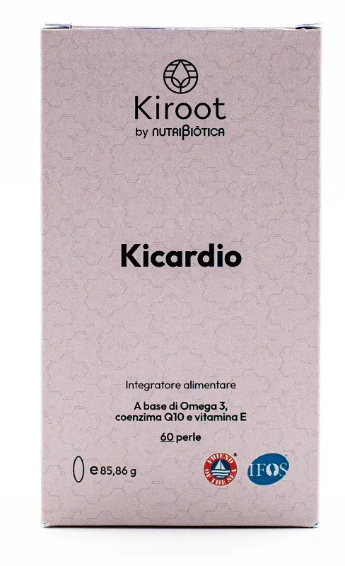 Kiroot by nutribiotica kicardio 60 perle senza glutine senza lattosio