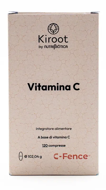 Kiroot by nutribiotica vitamina c 120 compresse senza glutine senza lattosio