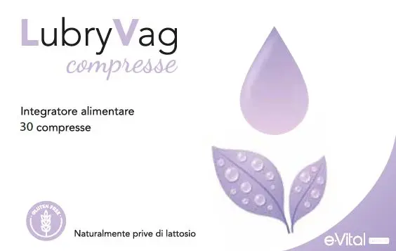 Lubryvag 30 compresse 1050 mg senza glutine naturalmente privo di lattosio