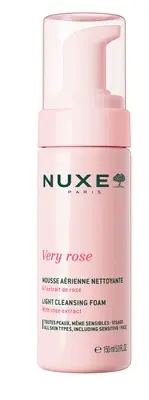 Nuxe very rose light cleansing foam 150 ml