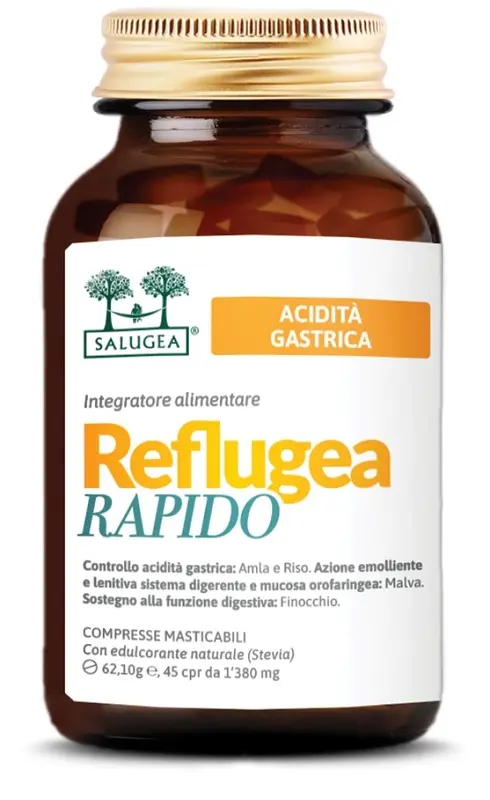 Reflugea rapido salugea 45 compresse masticabili da 1380 mg