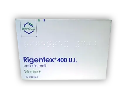 Rigentex 200 u.i. capsule molli rigentex 400 u.i. capsule molli vitamina e (rrr-a-tocoferolo)