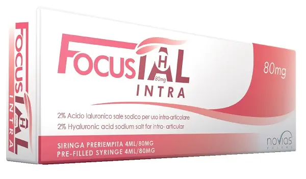 Siringa intra-articolare preriempita focusial 80h 4 ml