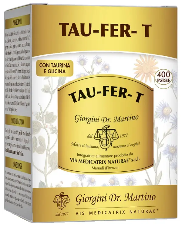 Tau-fer 400 pastiglie 500 mg