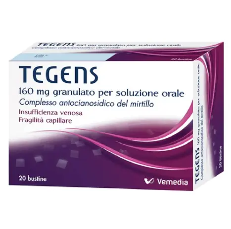 TEGENS*OS GRAT 20BUST 160MG