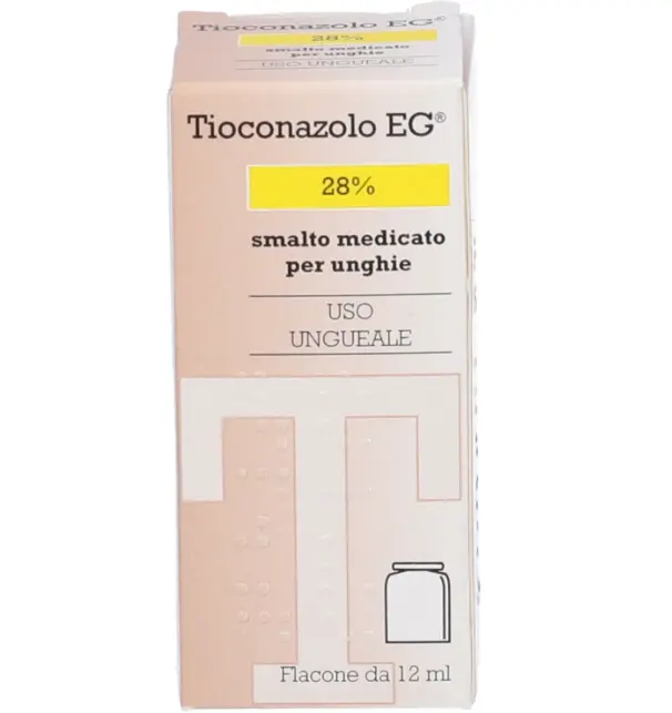 TIOCONAZOLO EG*SMALTO MED 12ML