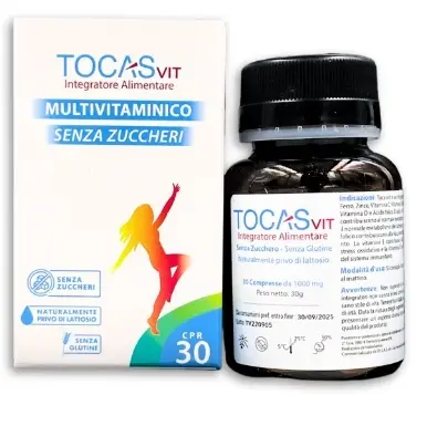 Tocasvit 30 compresse senza zucchero nuovo formato