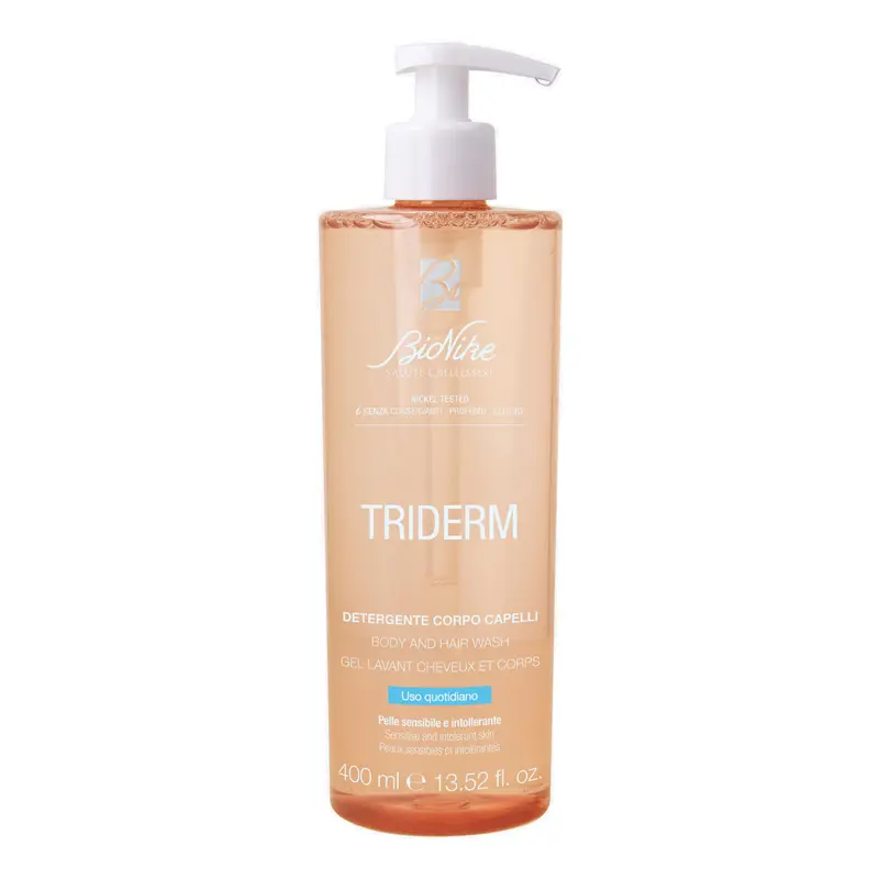 Triderm detergente corpo capelli 400 ml
