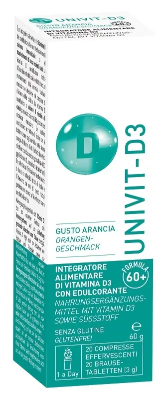 UNIVITD3 20CPR EFFERVESCENTI