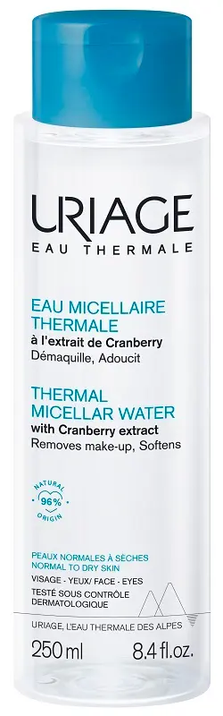 Uriage eau micellaire thermale pelli normali secche 250 ml