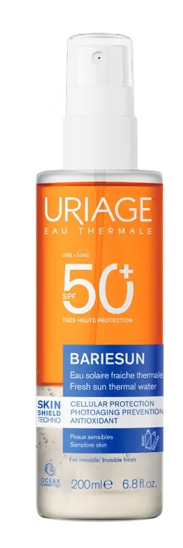 Uriage eau thermale bariesun spf50+ eau solaire fraiche thermale 200 ml