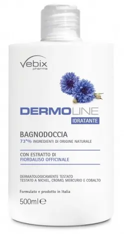 Vebix dermoline fiordaliso bagnodoccia 500 ml