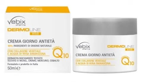 Vebix dermoline viso crema giorno antieta' 50 ml