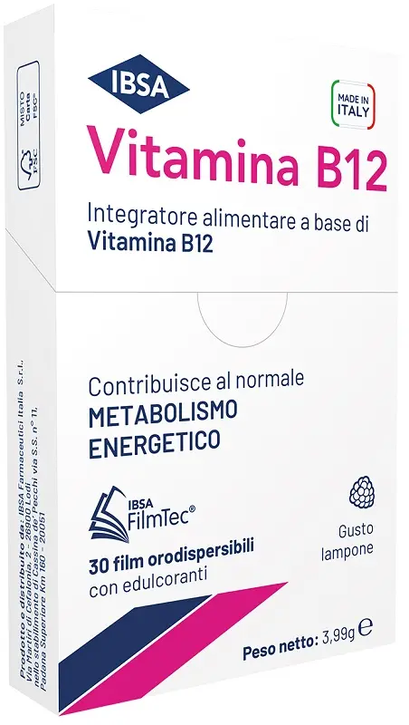 VITAMINA B12 IBSA 30FILM ORALI