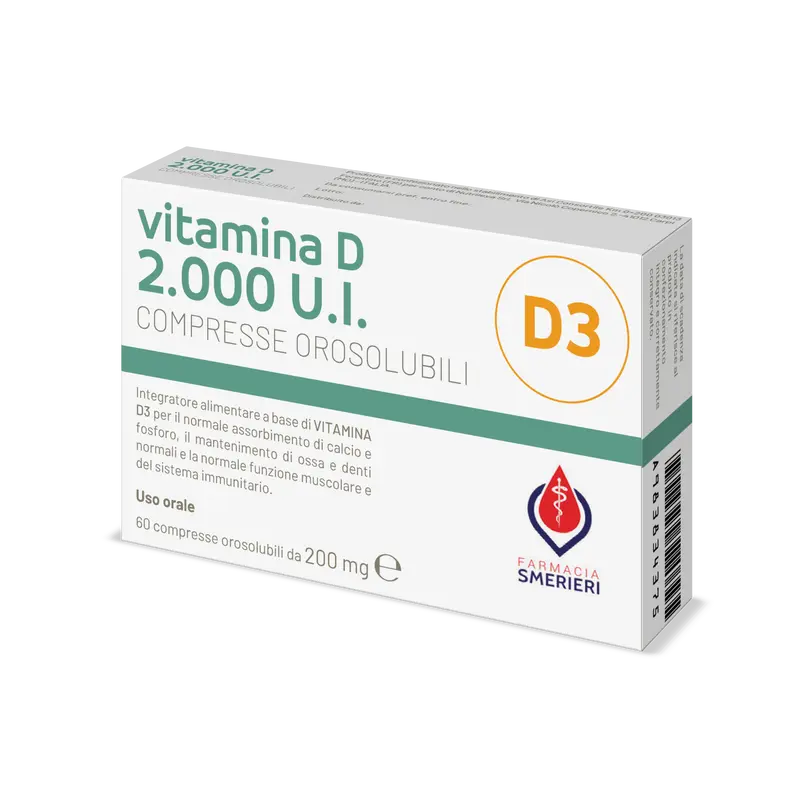 VITAMINA D 2000UI 60CPR