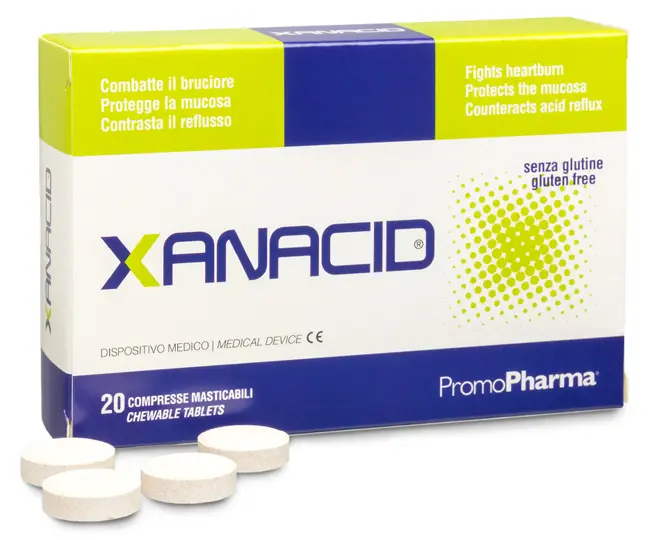 Xanacid 20 compresse masticabili