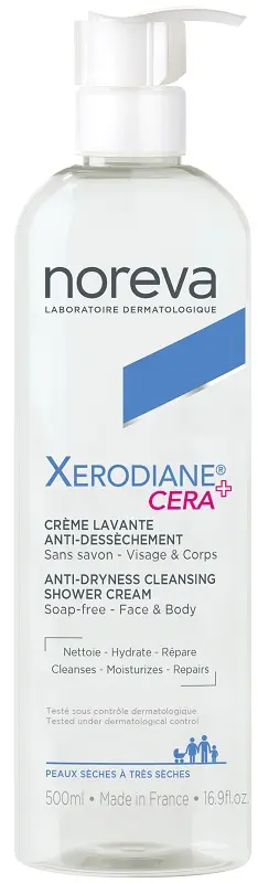 Xerodiane cera+ creme lavante anti-dessechement 500 ml