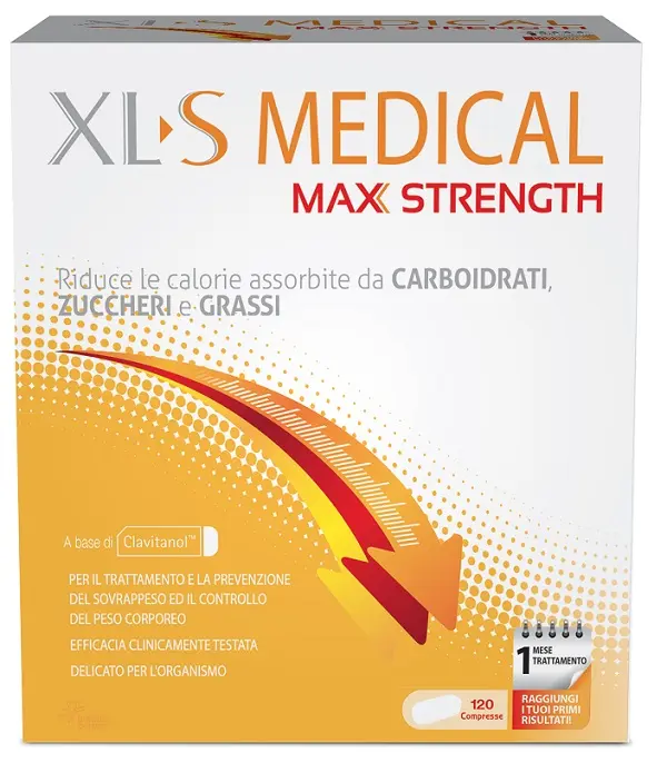 Xls medical max strength 120 compresse