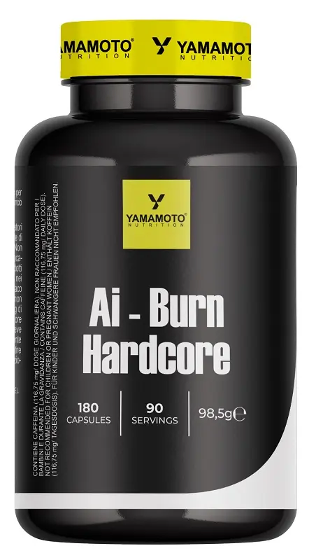Yamamoto nutrition ai burn hardcore 180 capsule