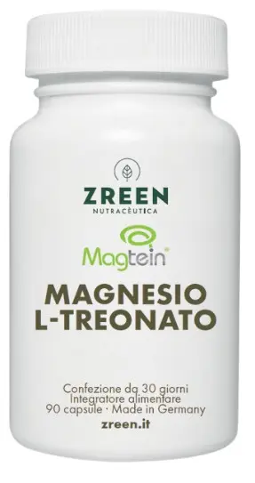 Zreen magnesio l-treonato 90 capsule
