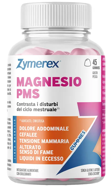 Zymerex gum magnesio pms 45 gommose
