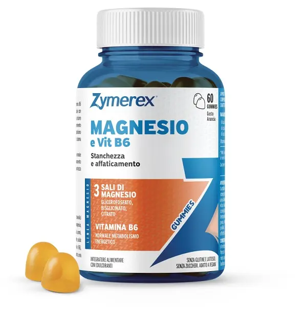 ZYMEREX MAGNESIO VIT B6 60GUMM