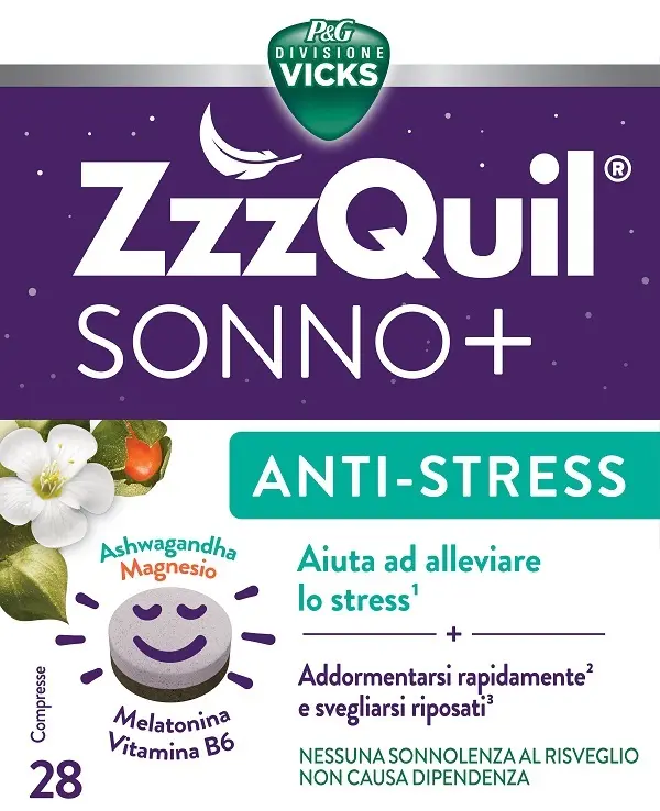 ZZZQUIL SONNO+ ANTISTRESS28CPS