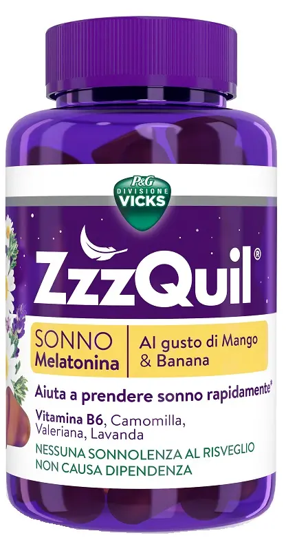 ZZZQUIL SONNO MANGO&BAN 60PAST